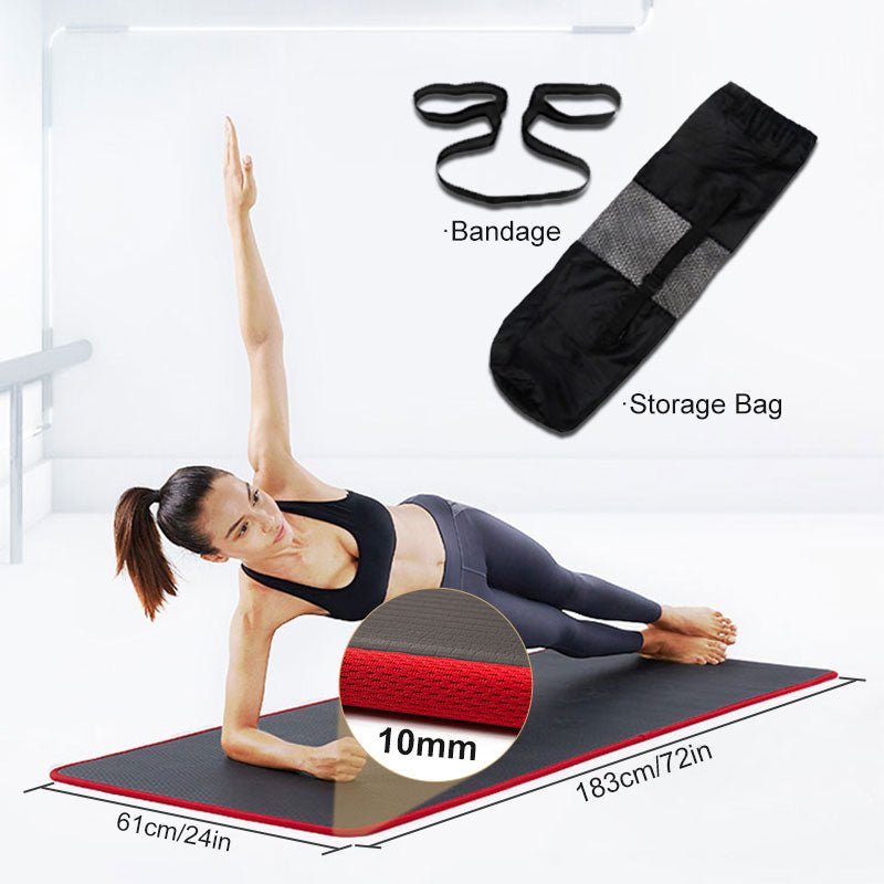 10mm Extra Thick Non-Slip Yoga Mat