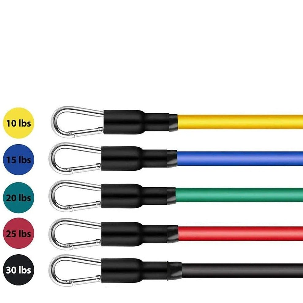 11 Piece Resistance Band Set