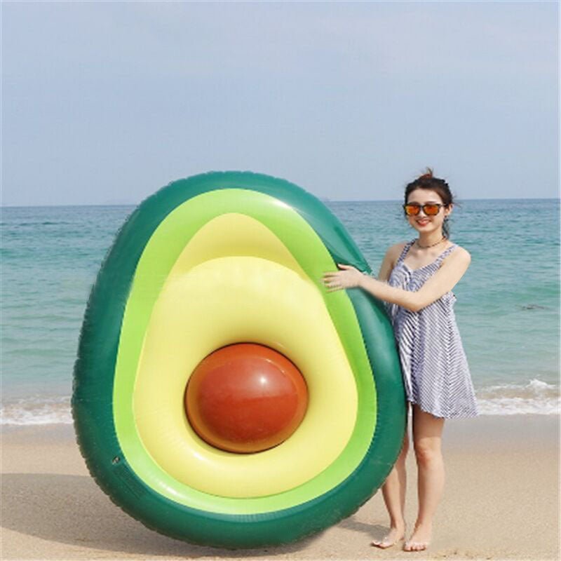 2-in-1 Giant Avocado Pool Inflatable + Beach Game