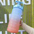 2L Motivational Two-Tone Water Bottle