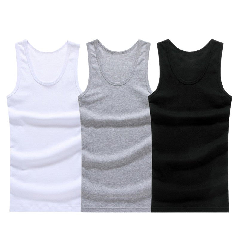 3x Men's Essentials Tank Top Bundle (Value Pack)