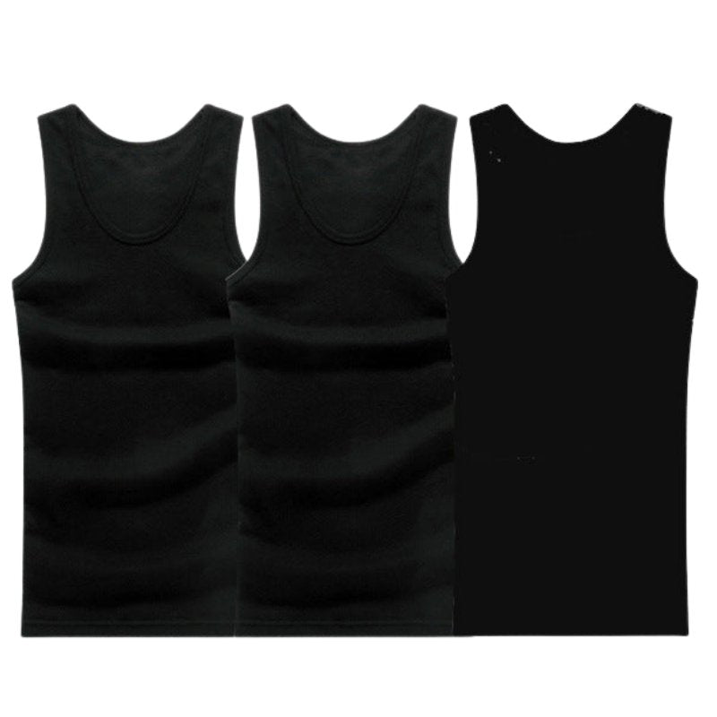 3x Men's Essentials Tank Top Bundle (Value Pack)