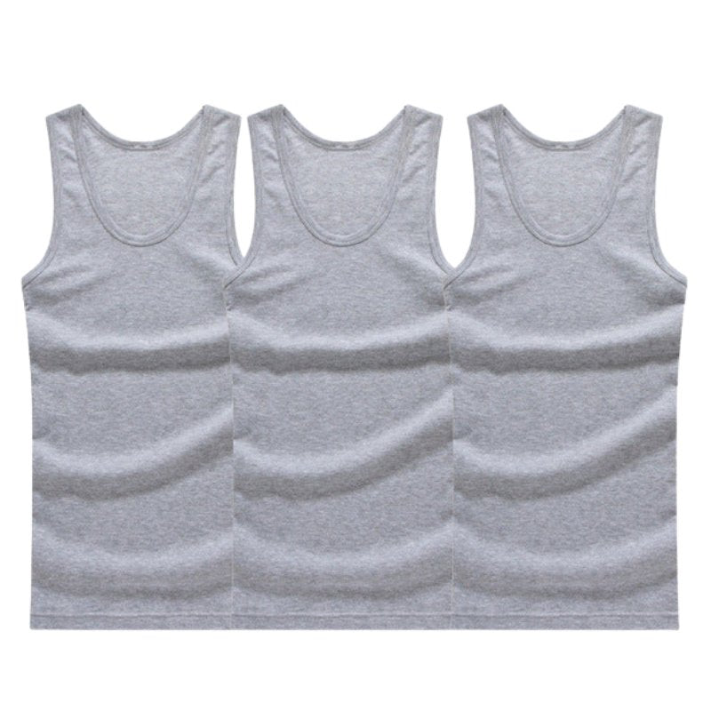 3x Men's Essentials Tank Top Bundle (Value Pack)
