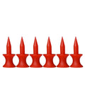 Colorful Plastic Step Down Castle Golf Tees Height Control Ball Holder