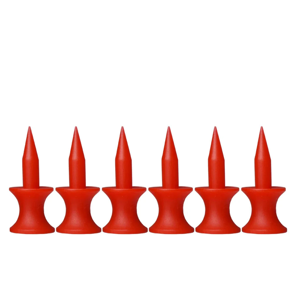 Colorful Plastic Step Down Castle Golf Tees Height Control Ball Holder