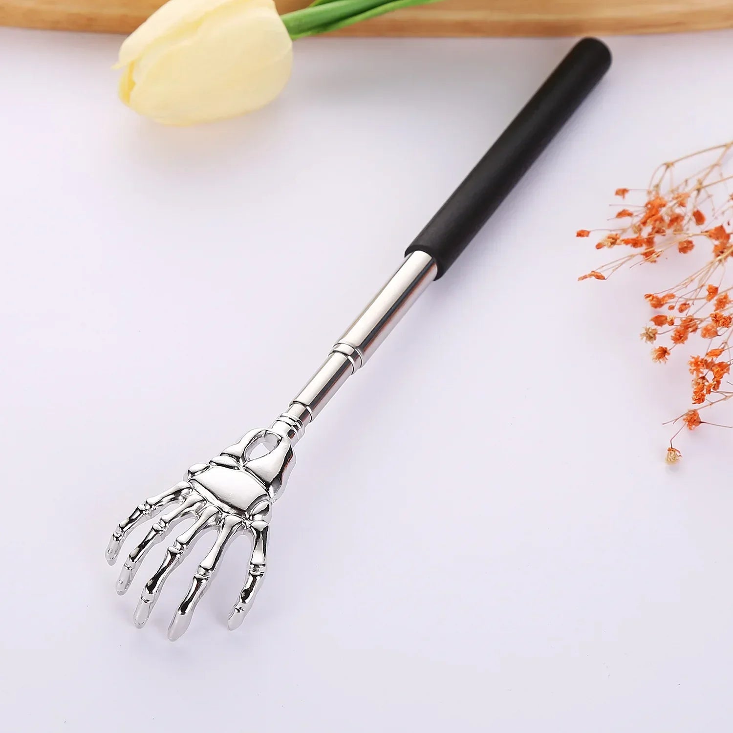 Adjustable Back Scratcher and Massager for Home and Travel