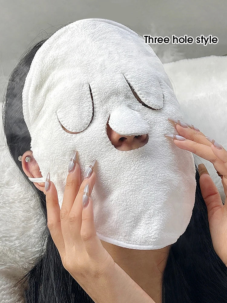 Facial Towel Ear-Hanging Hot and Cold Compress