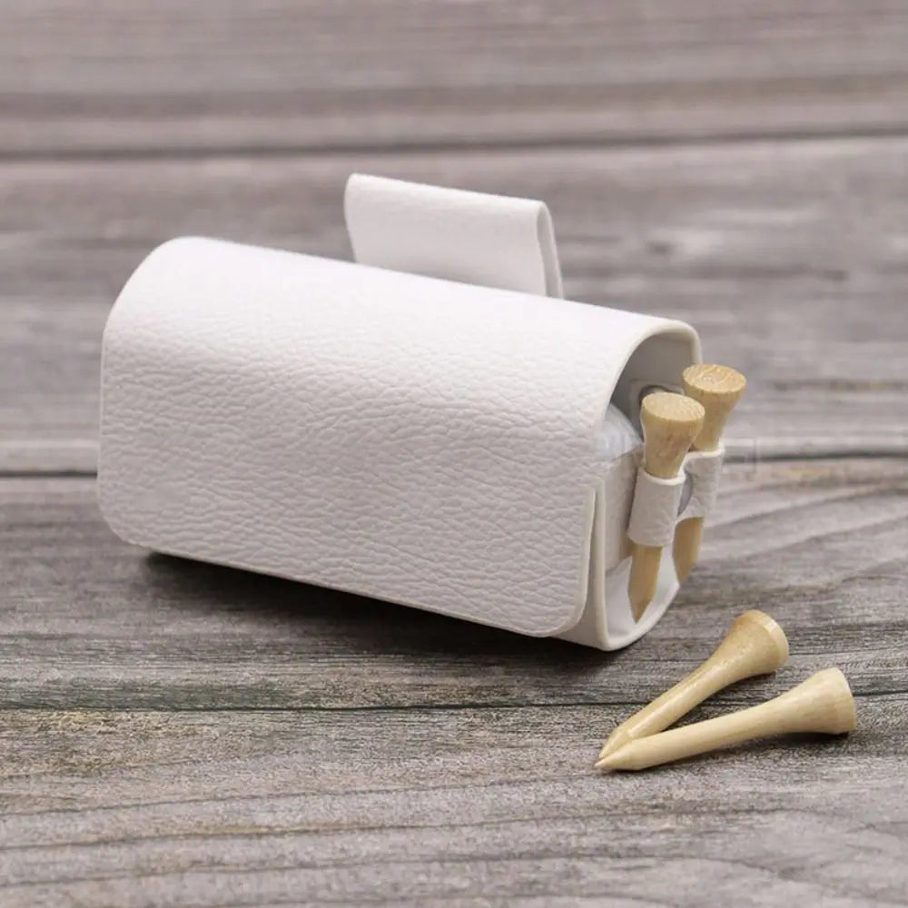 Golf Ball Storage Bag Waist Pouch with Clip