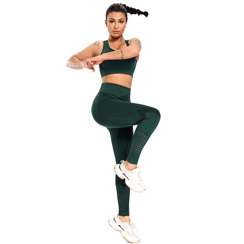 ActiveArrow Performance Sports Bra & Leggings Gym Set