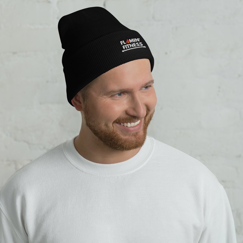 Black Cuffed Beanie