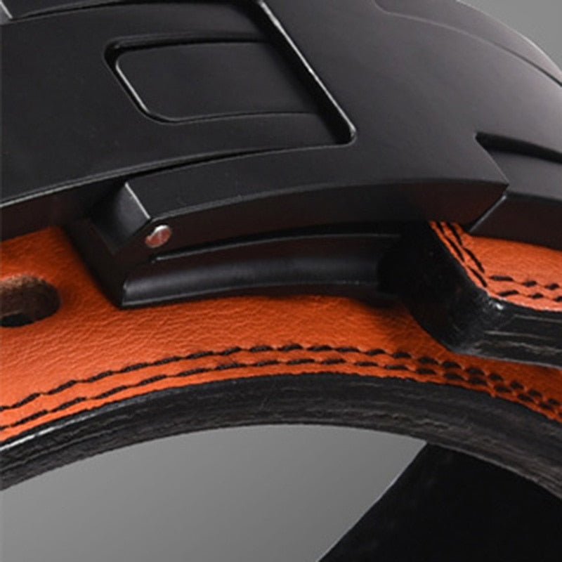 Cowhide Wide Weightlifting Belt