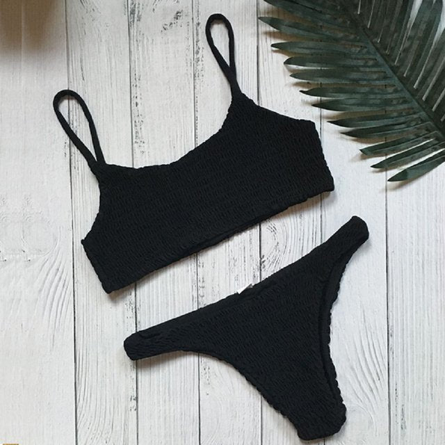 Crochet Style Two-Piece Swimsuit