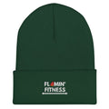 Green Cuffed Beanie
